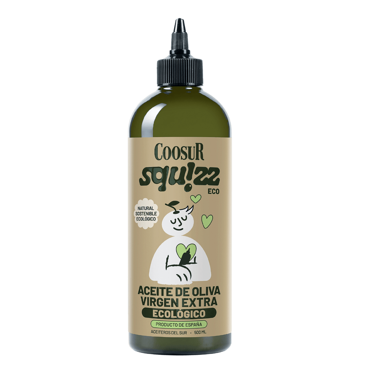 Aceite de Oliva Virgen Extra Ecológico Coosur Squizz Bio 500 ml